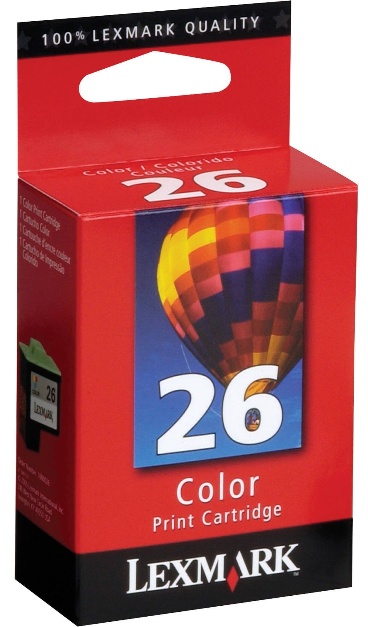 Lexmark #26 Color (10N0026) Ink Cartridge-0