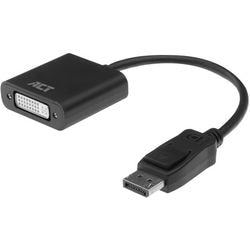 Act displayport to dvi adapter ac7510 black-0