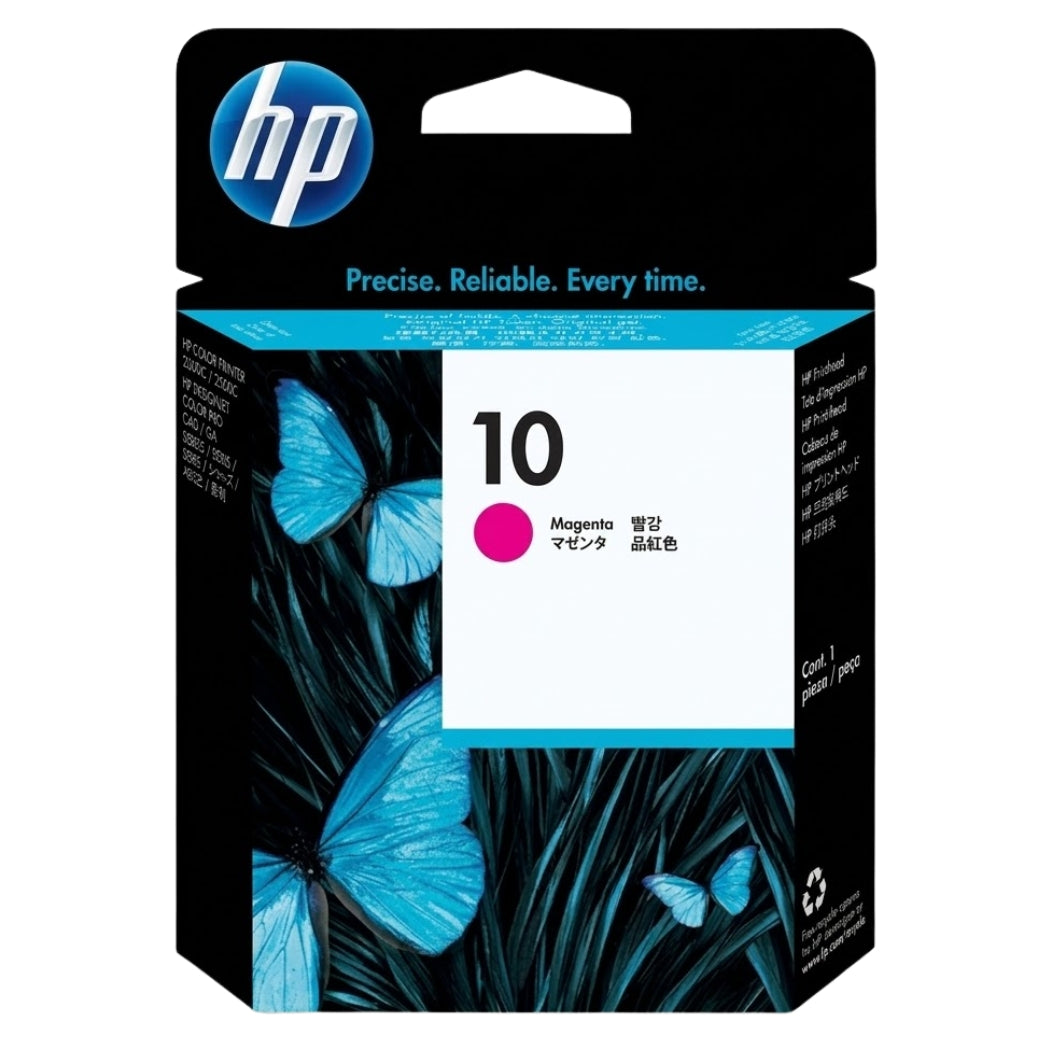 Original HP 10 Magenta Inkjet Printhead, C4802A-0