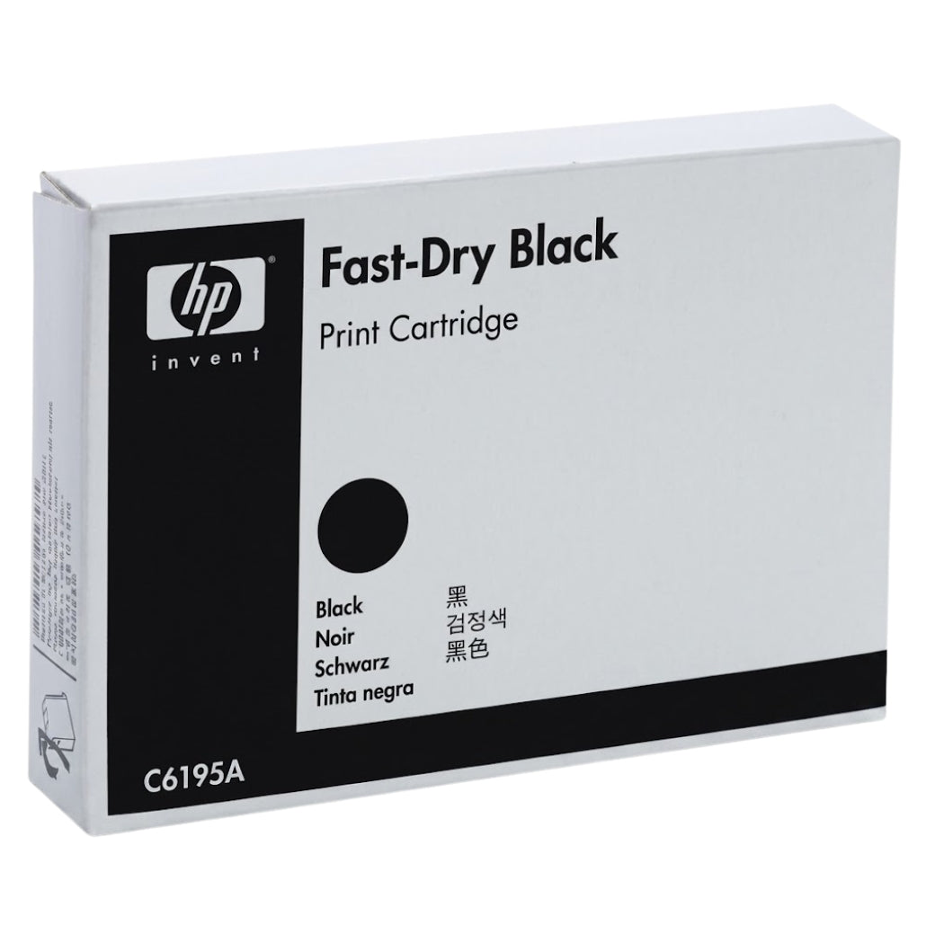 New HP C6195A Fast Dry Black Ink Cartridges-0