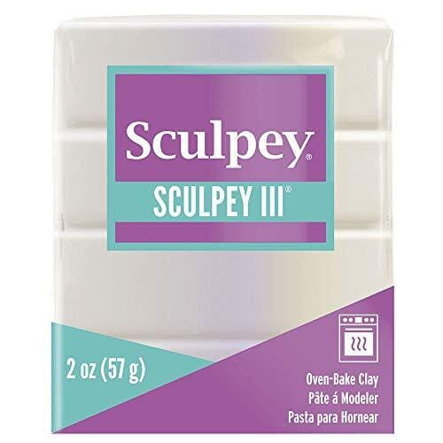 Sculpey III Polymer Clay Pearl 2oz-0