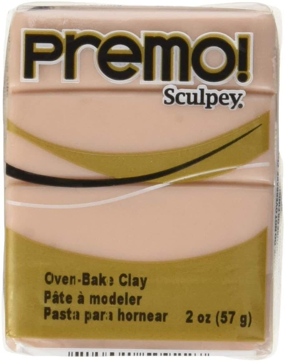 Premo Sculpey Polymer Clay 2oz Beige-0
