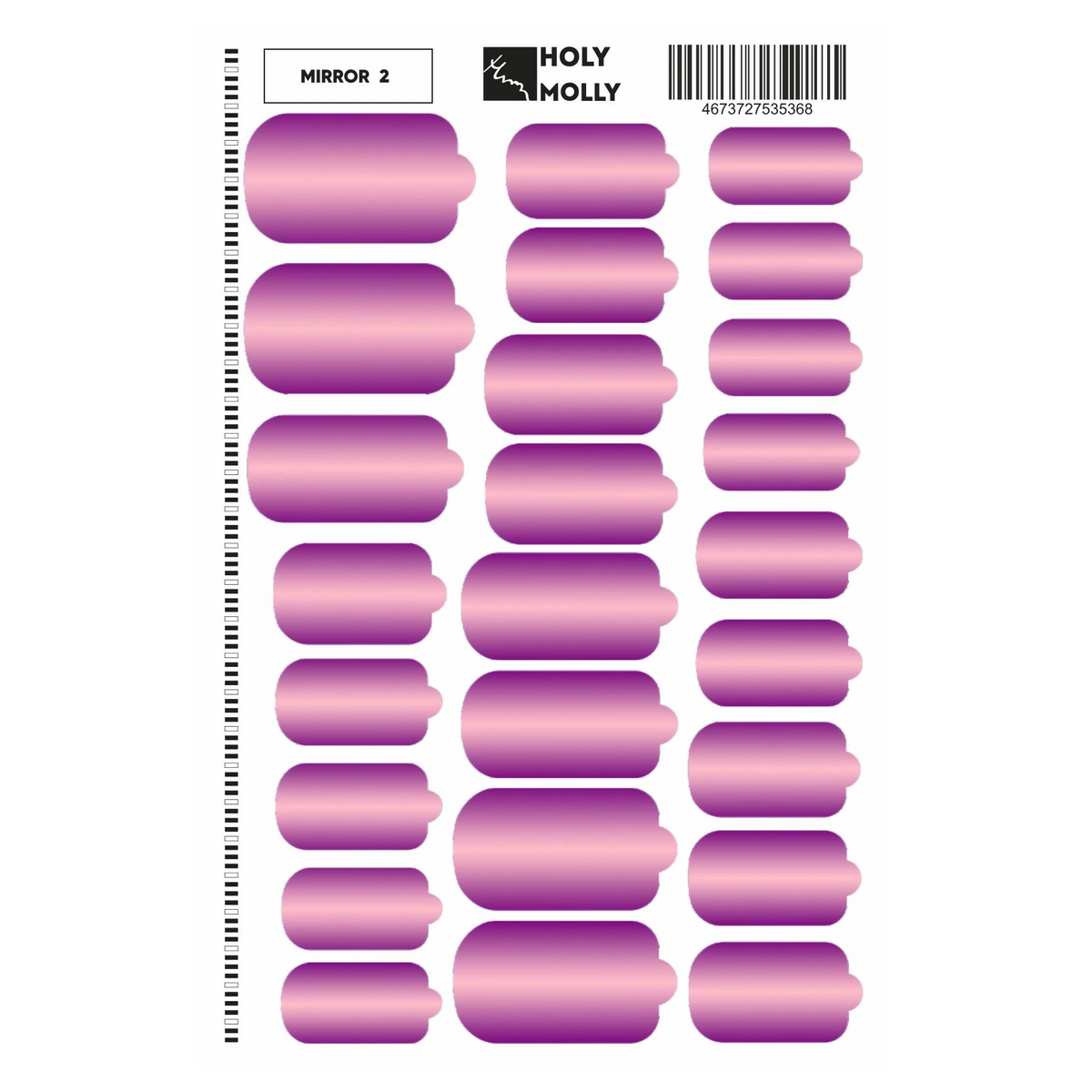 MANICURE FILM MIRROR #2- HOLY MOLLY-0