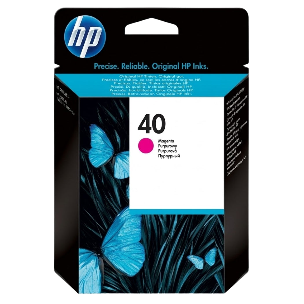 Original HP 40 Magenta (51640M) Ink Cartridge-0