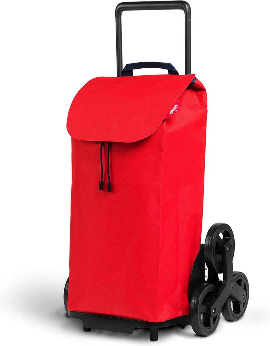 GIMI Vileda boodschappentrolley 52l 51x44x96 cm rood/zwart-0