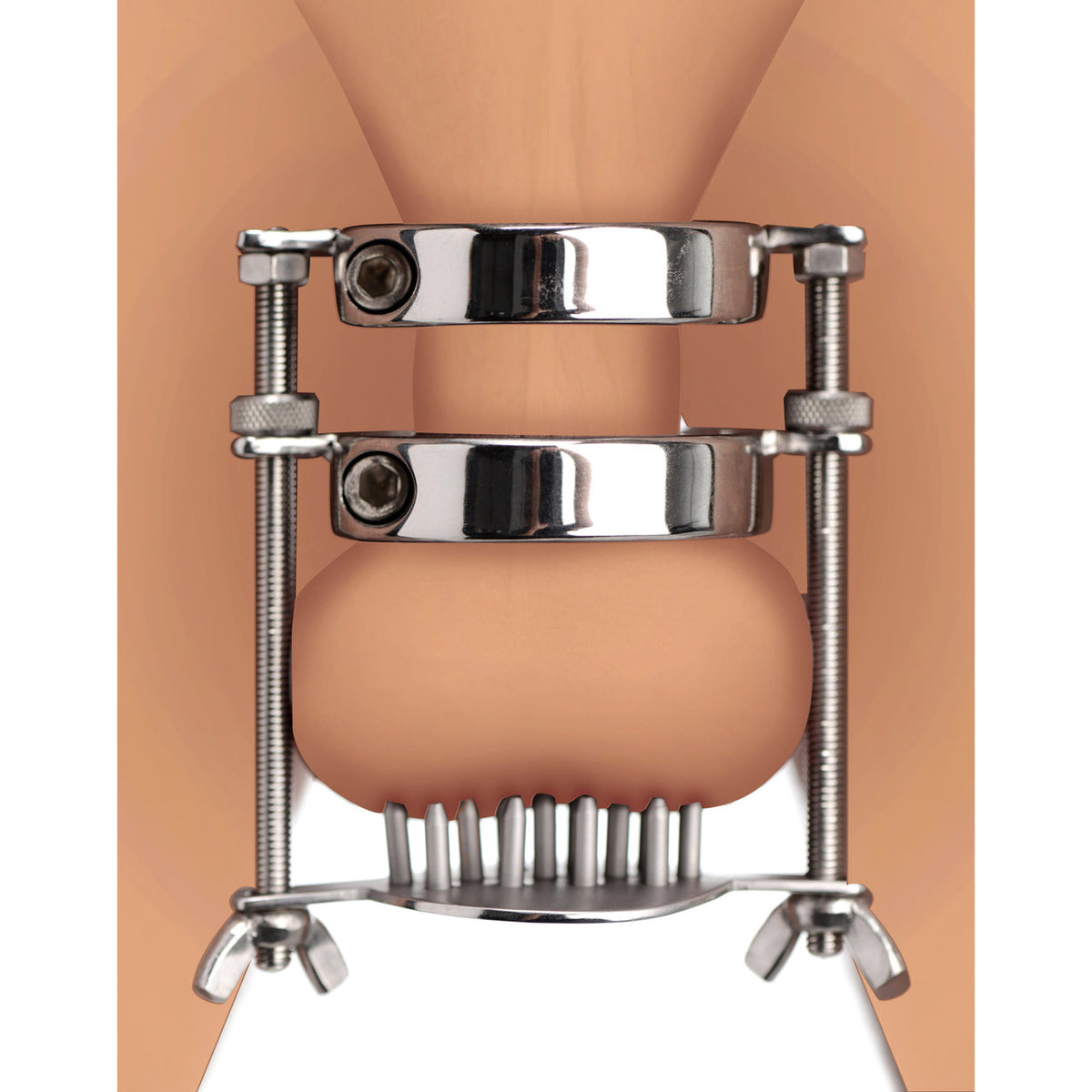 Stainless Steel Spiked CBT Ball Stretcher and Crusher-0
