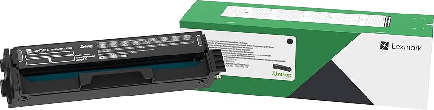 Original Lexmark C331HK0 High Yield Black Return Program Print Cartridge-0