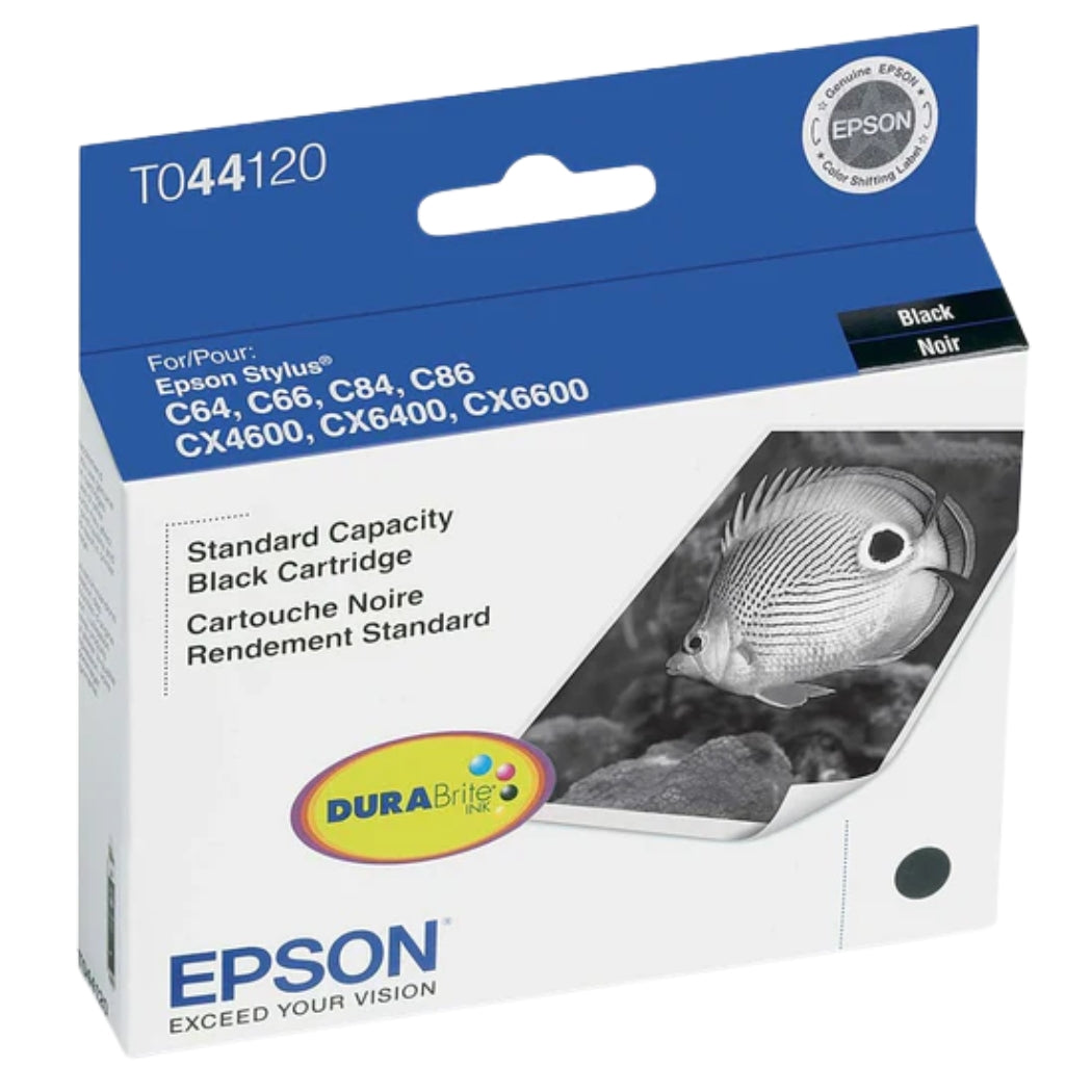 Original Epson (T044) Black Ink Cartridge, T044120-0