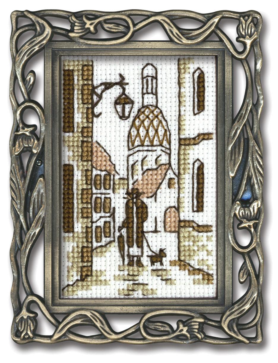 Church FA014 Counted Cross Stitch Kit-0