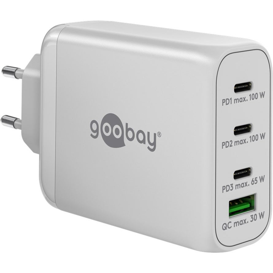 Goobay USB-C PD Multiport Quick Charger (100 W) (White)-0