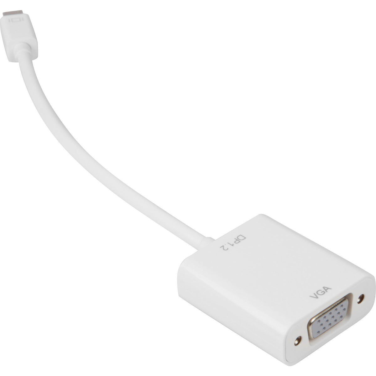 Sharkoon adapter mini displayport --> VGA, 15cm (white)-0