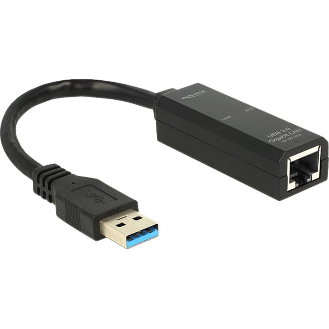 Delock adapter USB 3.0 > Gigabit LAN (black, 62616)-0