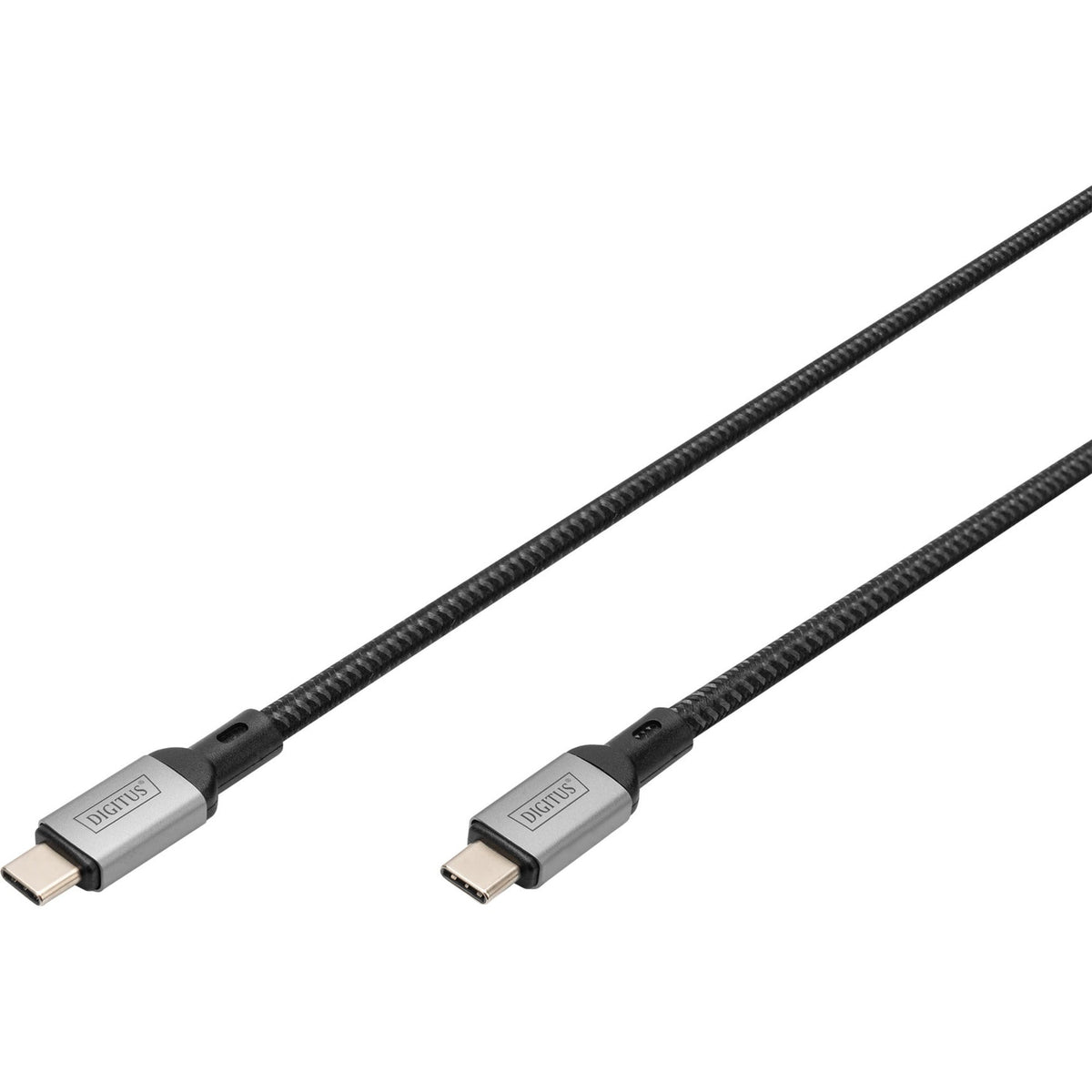 Digitus USB-C 4 gen2 USB-C connection cable (black gray, 3 meters)-0