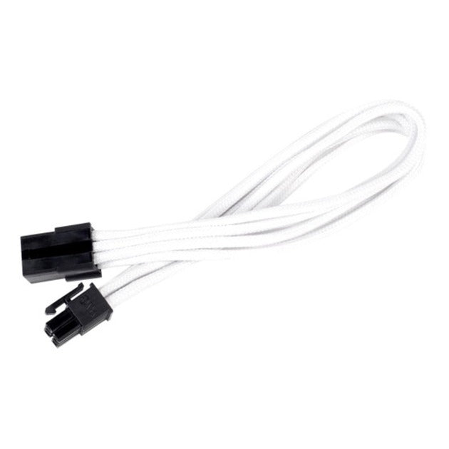 Silverstone 6-pin PCIe extension cable (white, 25 centimeters, PP07-IDE6W, lite retail)-0