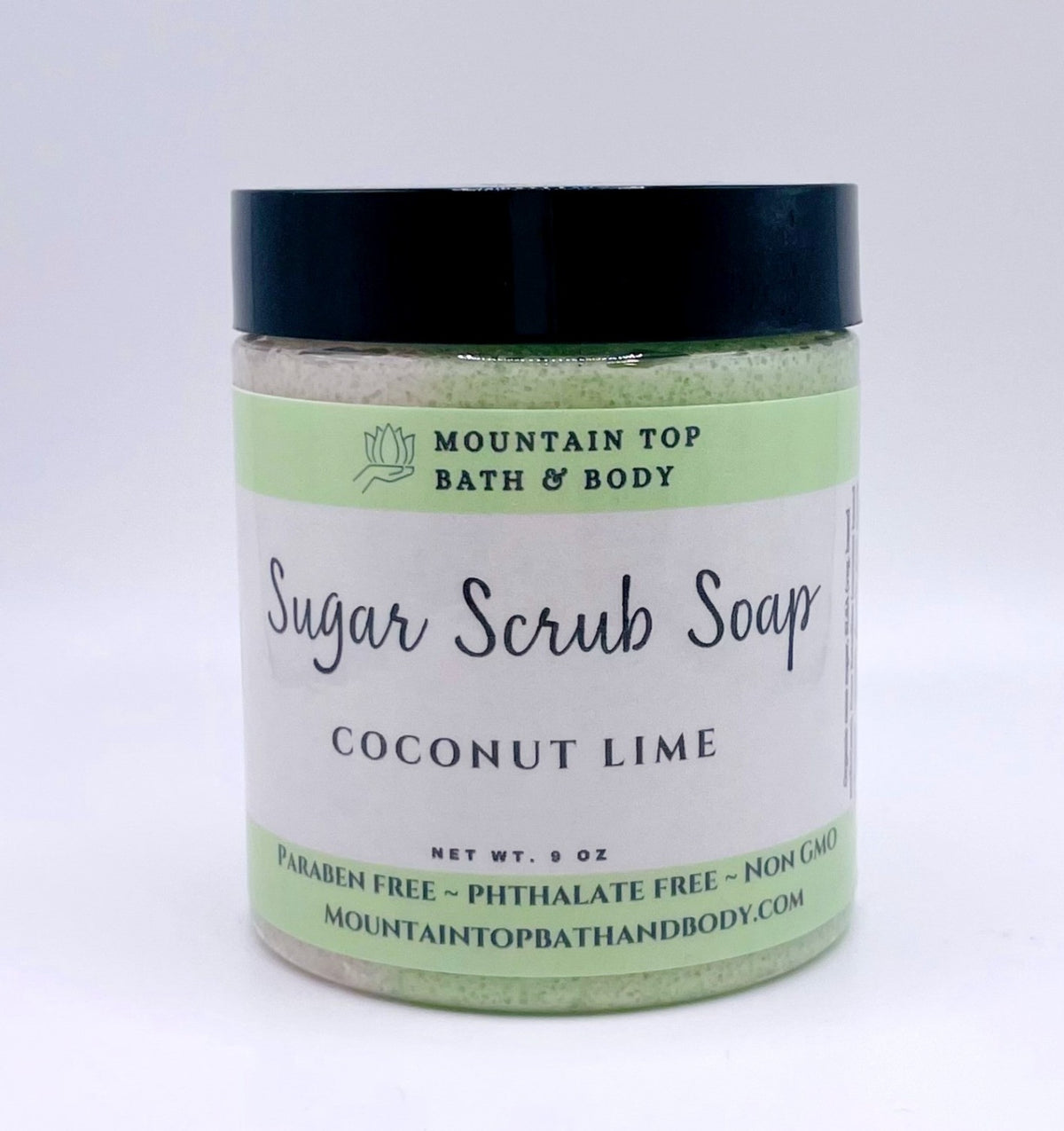 Coconut Lime Sugar Scrub Soap-0