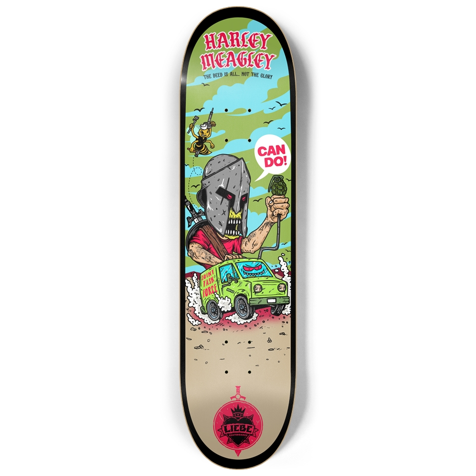 Harley Meagley Pro Deck – 100% American Made