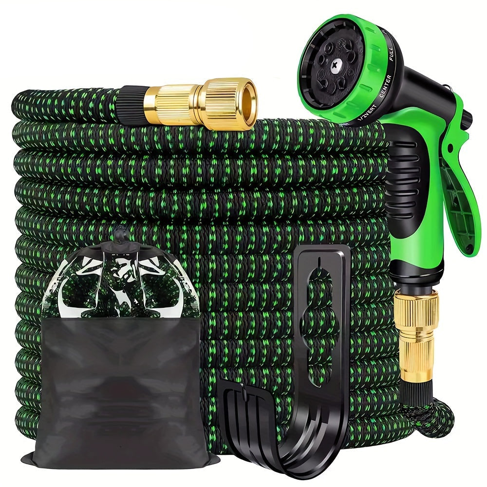 Expandable Garden Hose With 10-Function Spray Nozzle — 10812127936851