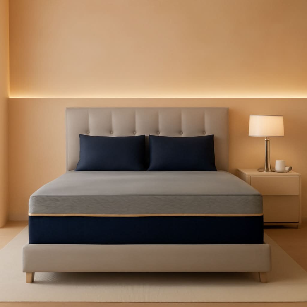 King Memory Foam Mattress Bed In A Box Cooling Gel Comfort-0