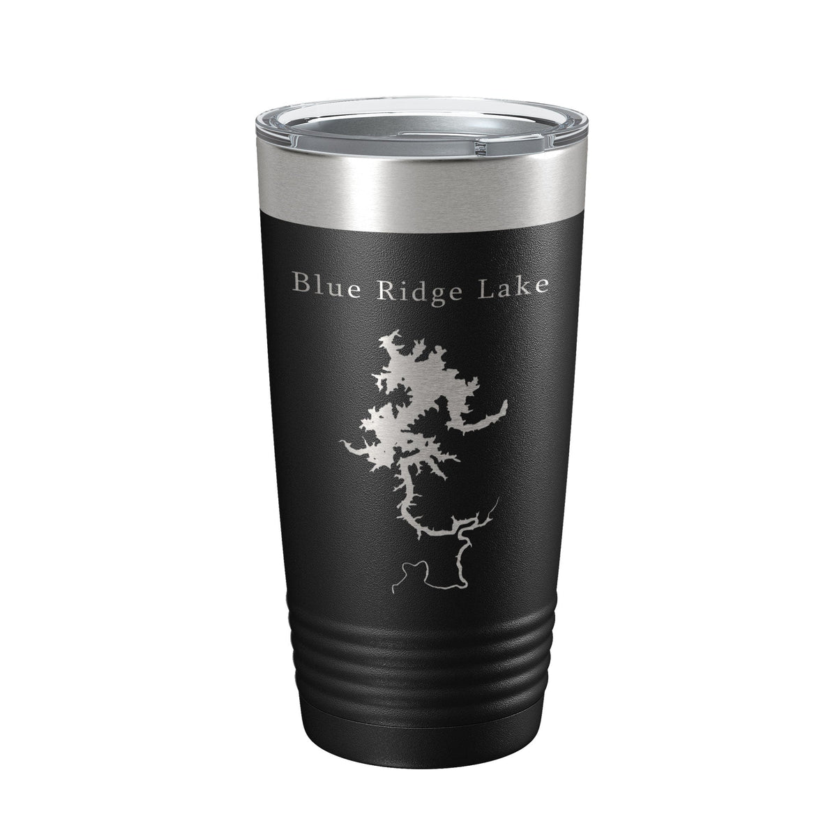 Blue Ridge Lake Map Tumbler Travel Mug Insulated Laser Engraved Coffee Cup Georgia 20 oz-5