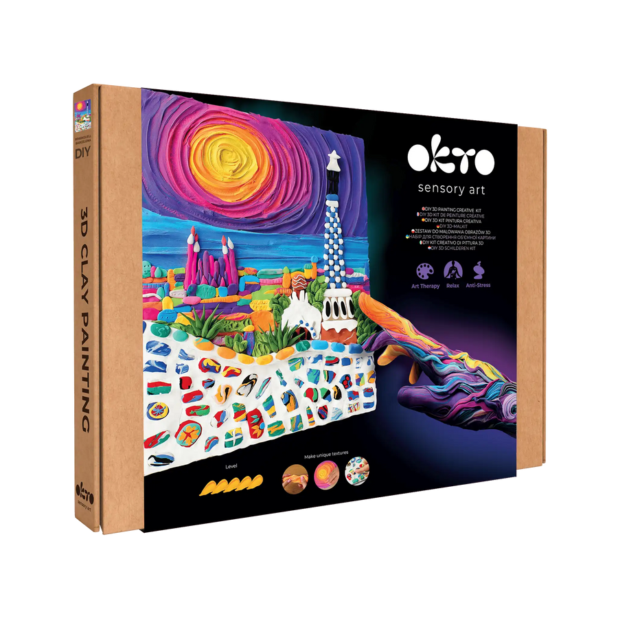 3D PICTURES TRAVEL DIY 3D Painting #Park Guell Barcelona