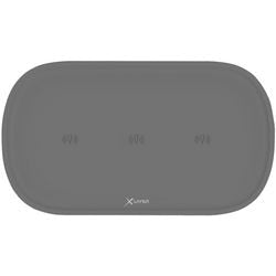 Qi wireless charging station xlayer family triple grey-0