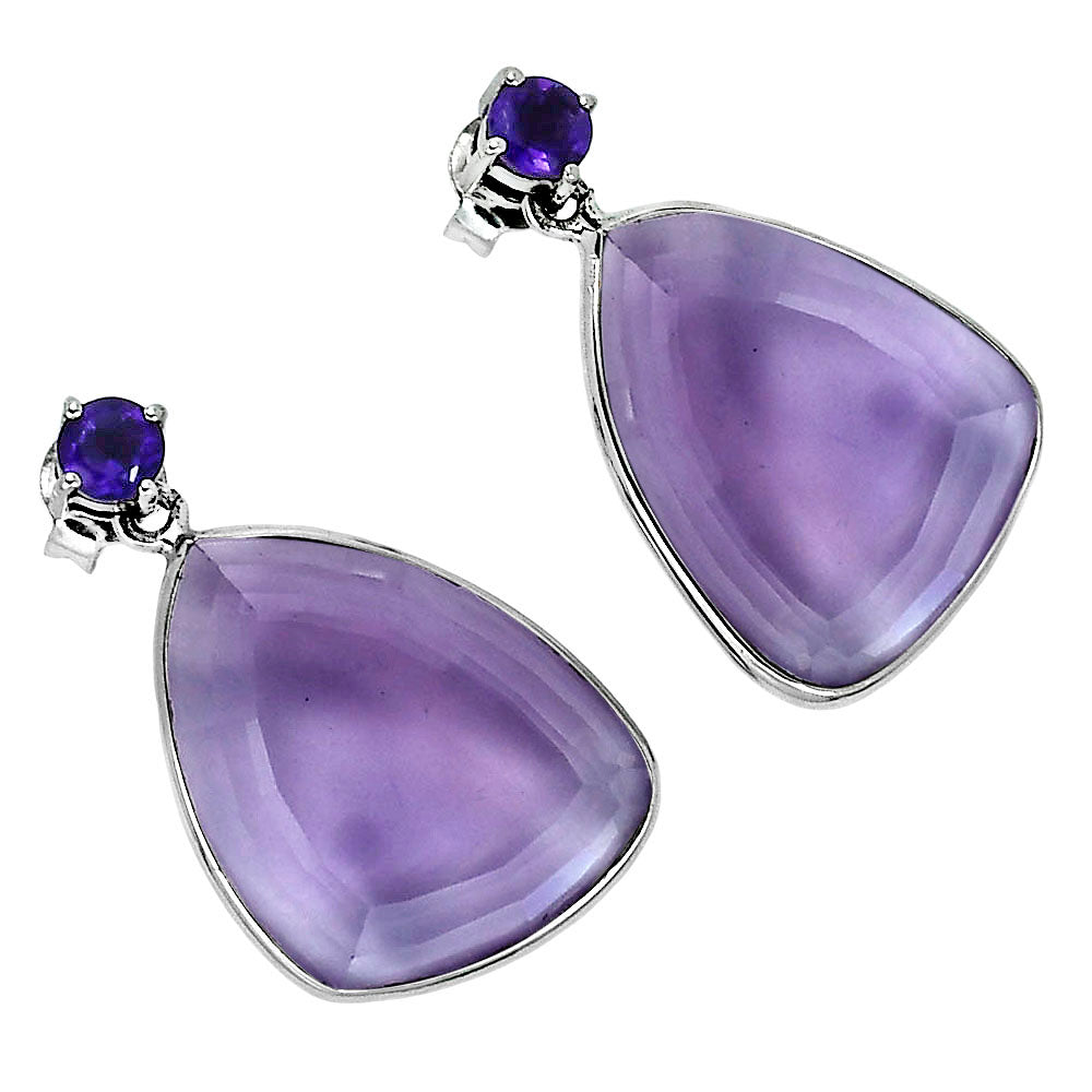 Premium Quality Amethyst - Brazil Earrings E-1256 11-EE10011-0
