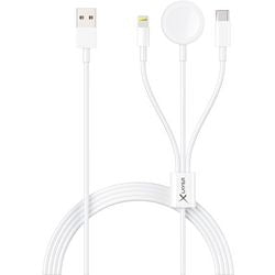 Charging cable xlayer 219321 white 90 mm (d)