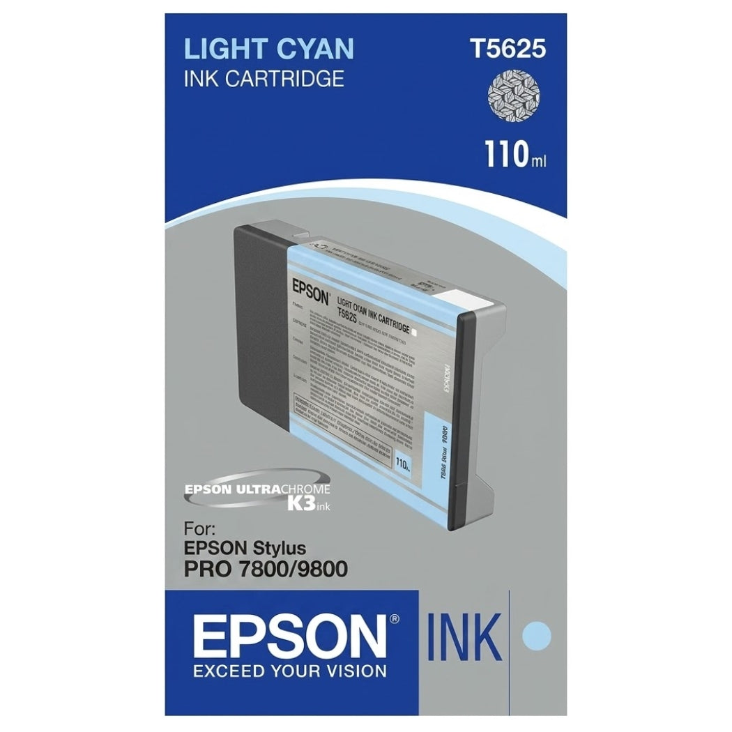 Original Epson T5625 Light Cyan 110ml Ink Cartridge-0