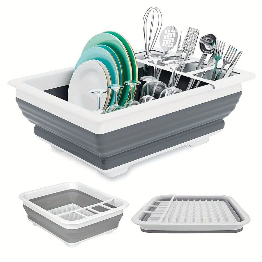 Dish Rack with Utensil Holder