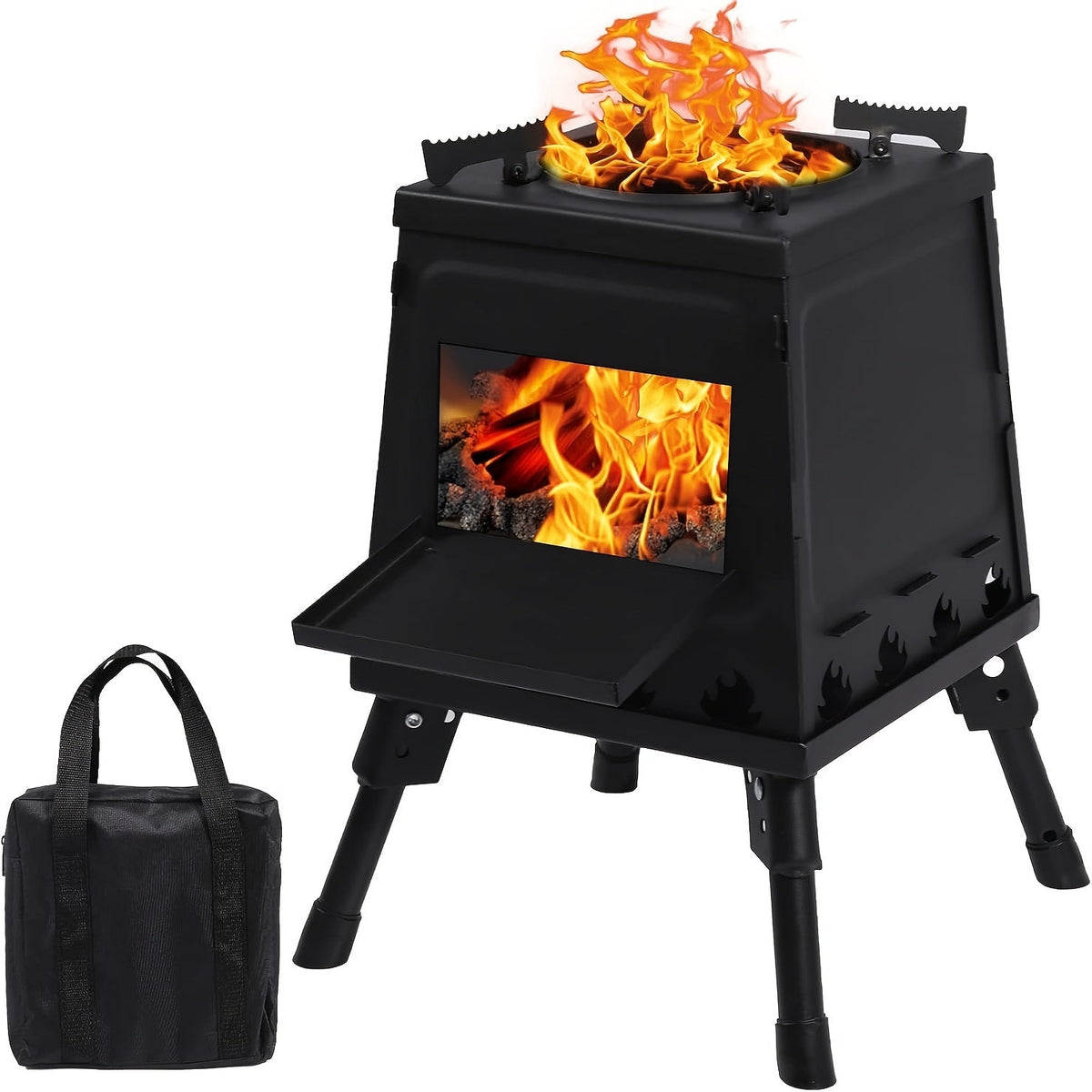 Wood-Burning Camping Stove Outdoor Grill — 10801690181971