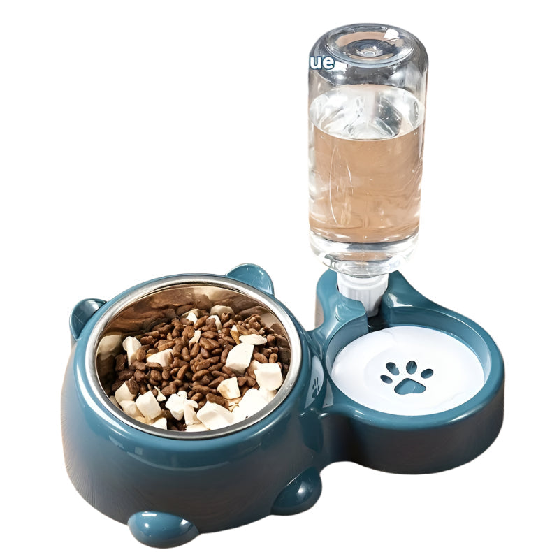 2-In-1 Pet Feeder With Automatic Water Dispenser — 10807393747283