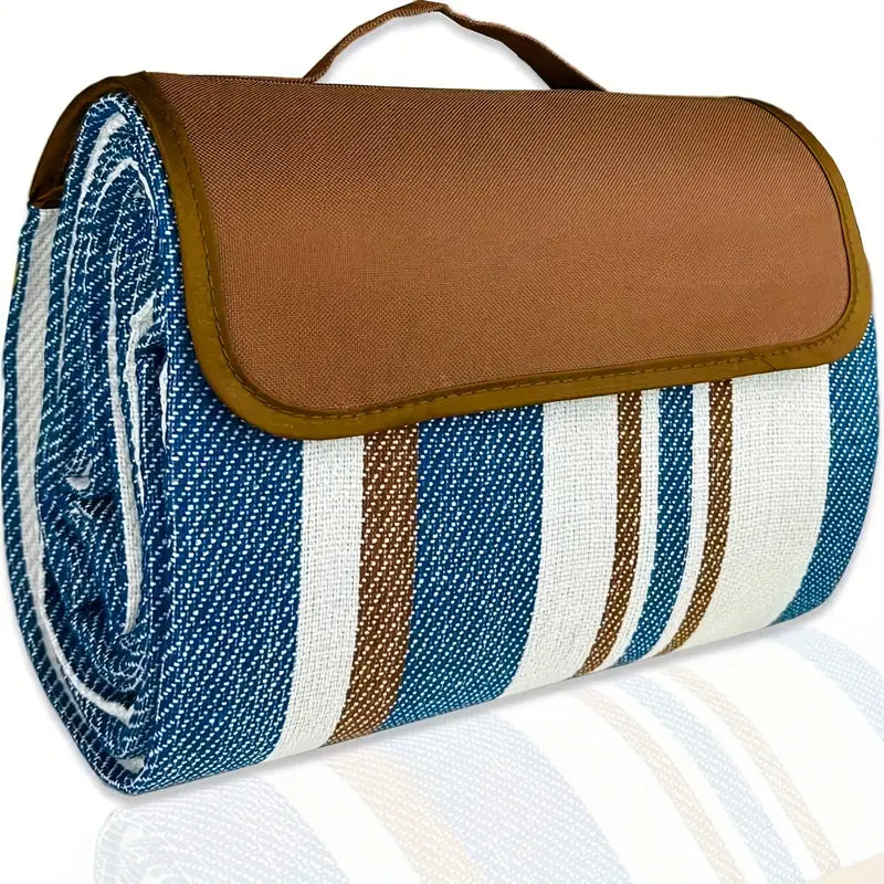 Dual-Layer Picnic Blanket - Water-Resistant Outdoor Handy Mat — 10812113650003