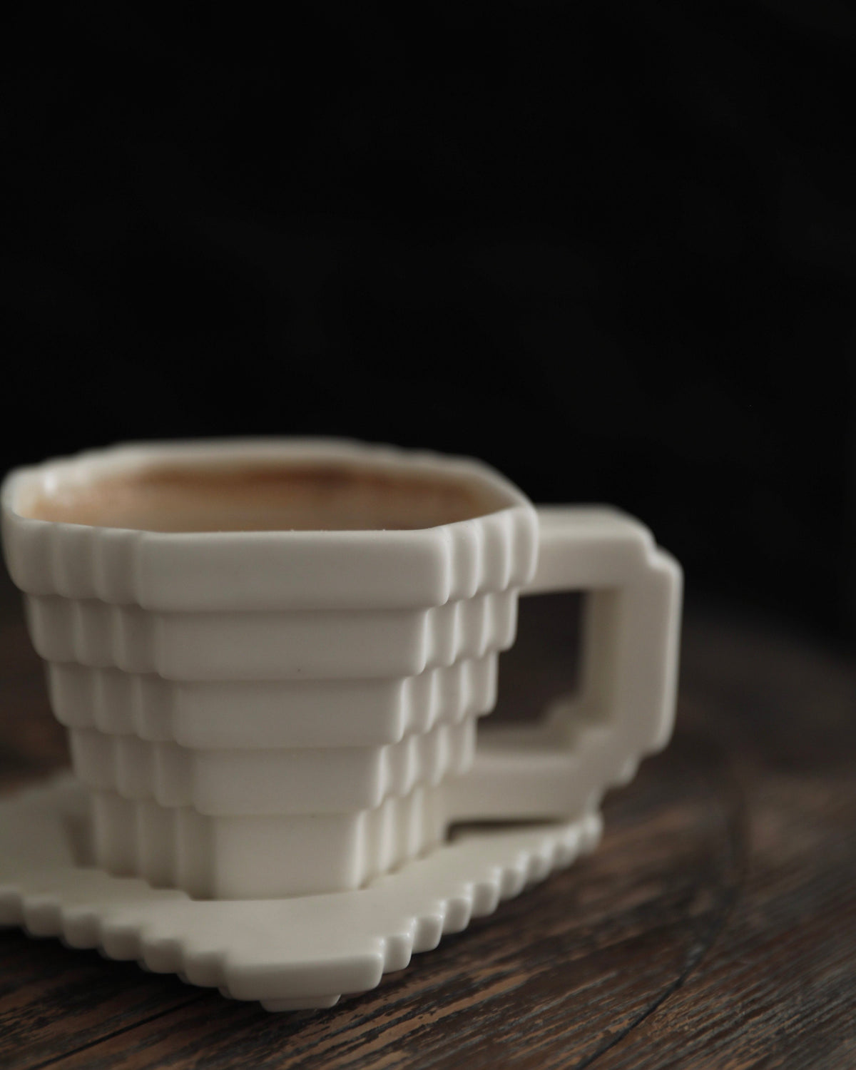 Pixel Stack Ceramic Cup Set-0