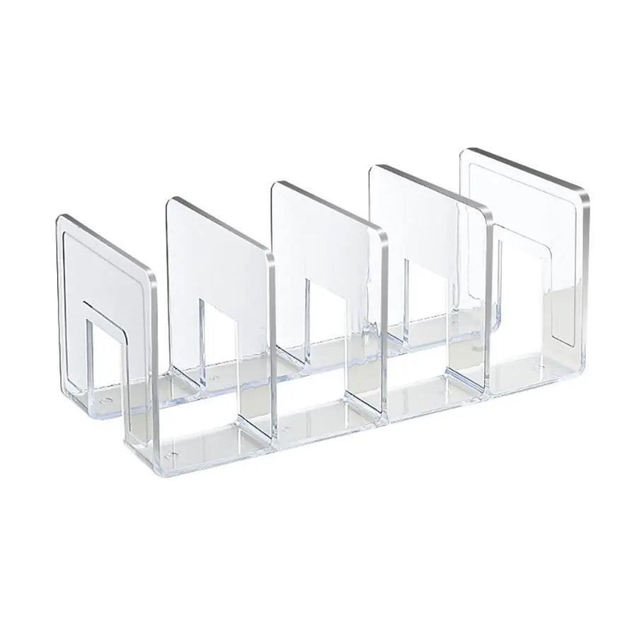 4 Tier Acrylic Desk Organizer Book Stand