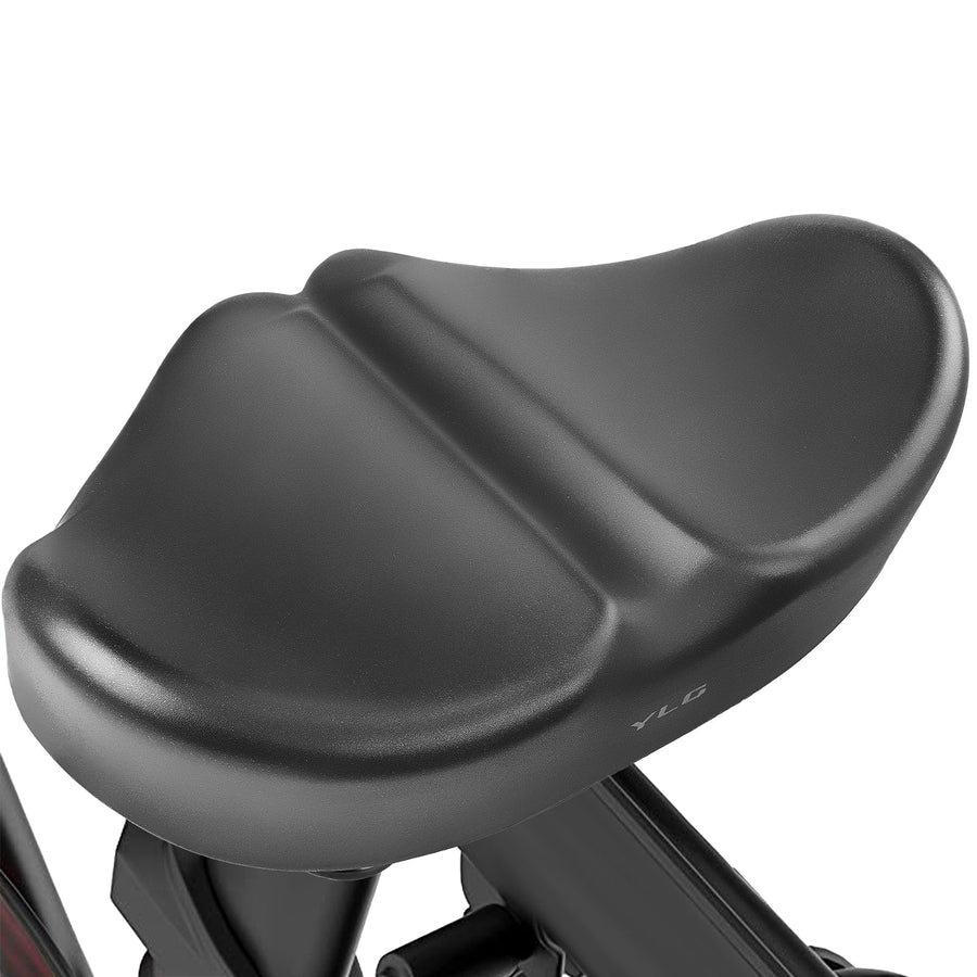 YN 7, Noseless L Bike Seat for Men Women, IPX7 Waterproof, Black