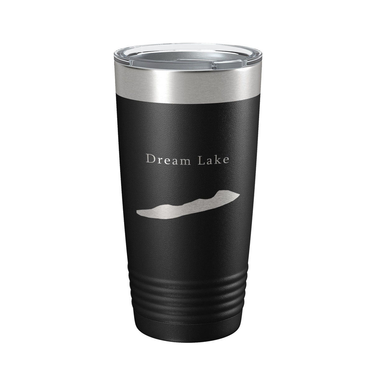 Dream Lake Map Tumbler Travel Mug Insulated Laser Engraved Coffee Cup Colorado 20 oz-5