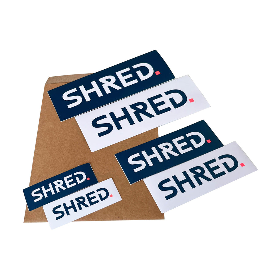 SHRED. STICKER PACK