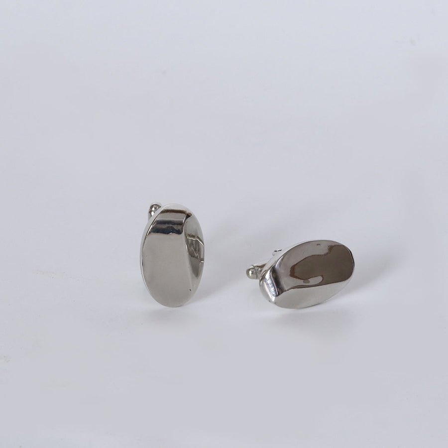 Minimalist Sterling Silver Cufflinks