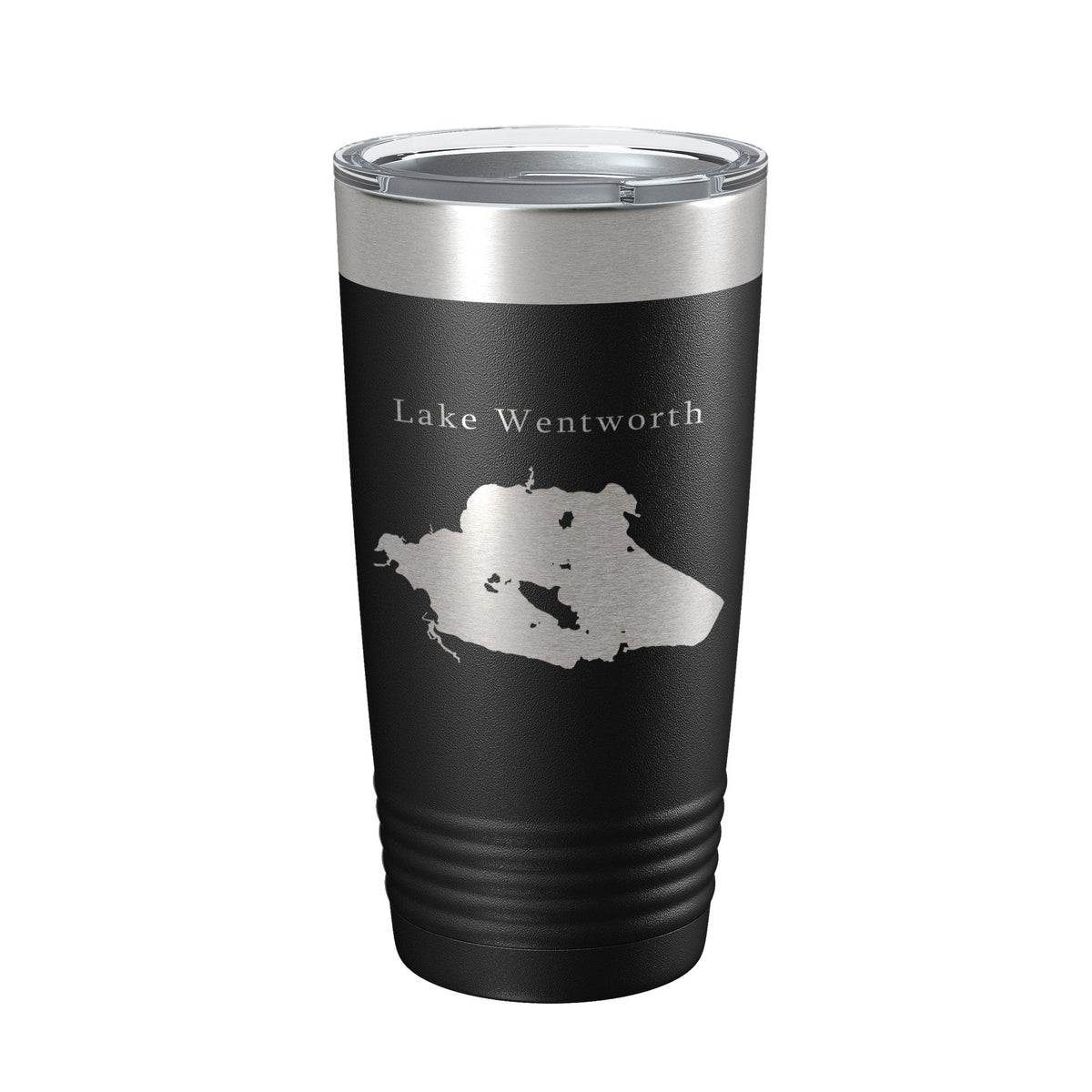 Lake Wentworth Map Tumbler Travel Mug Insulated Laser Engraved Coffee Cup New Hampshire 20 oz-5