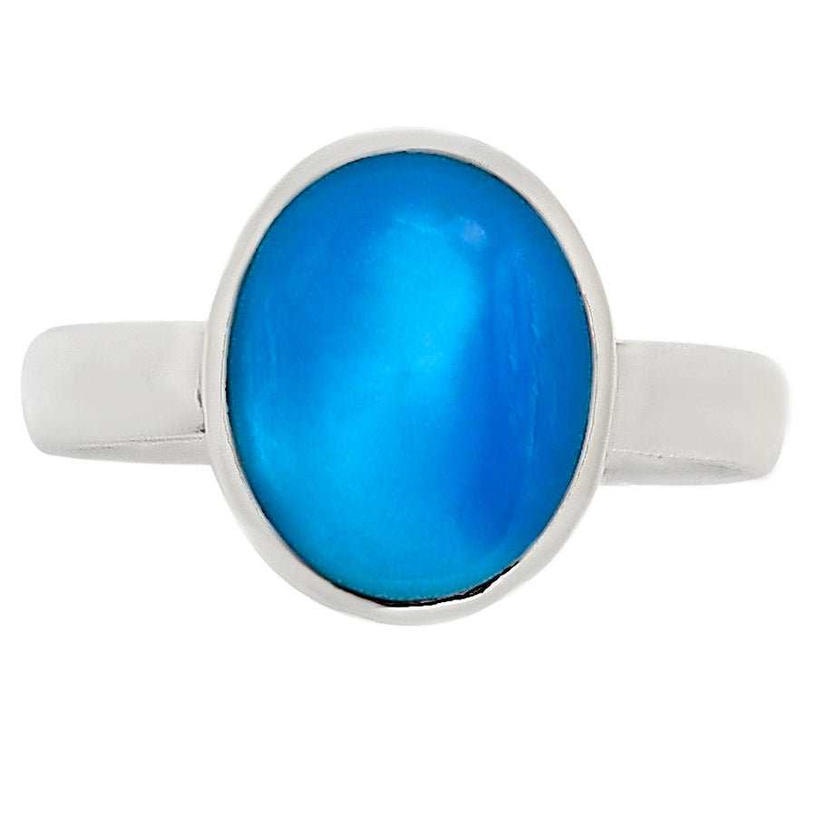 Natural Rare Turquoise Nevada Aztec Mt Ring size-5 R-1004 27-ER15641