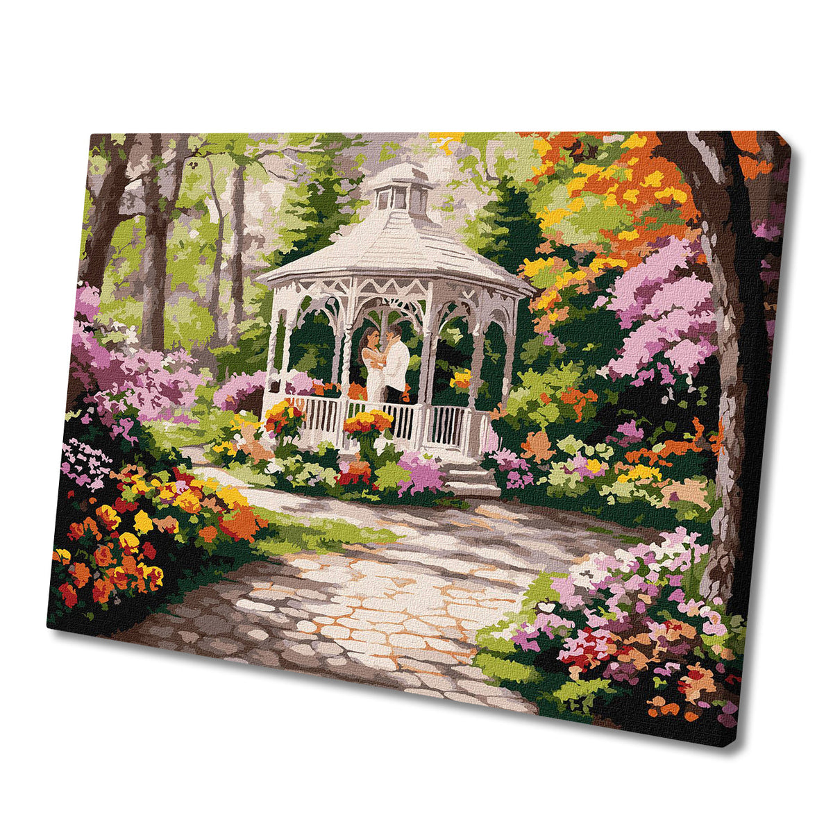 A Flower Meadow Painting by Numbers Kit by Ideyka KHO2909-0