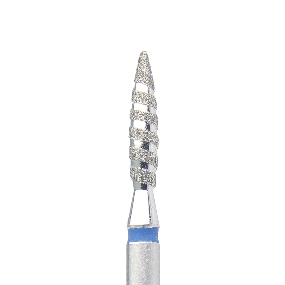 KMIZ - Diamond Nail Drill Bit Blue Tornado 2.1-10M (#104)-0