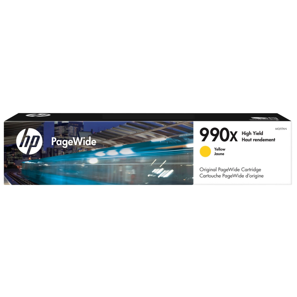 Original HP 990X High Yield Yellow Ink Cartridge, M0J97AN-0
