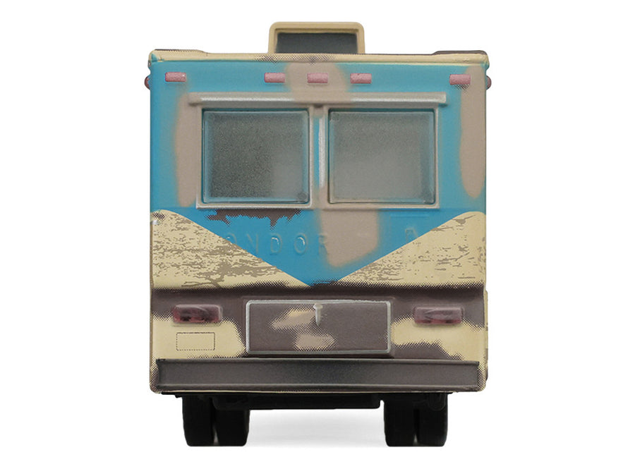 1972 Condor II RV (Recreational Vehicle) "Going on Vacation" Evergreen (Weathered) "Hobby Exclusive" Series 1/64 Diecast Model Car by Greenlight