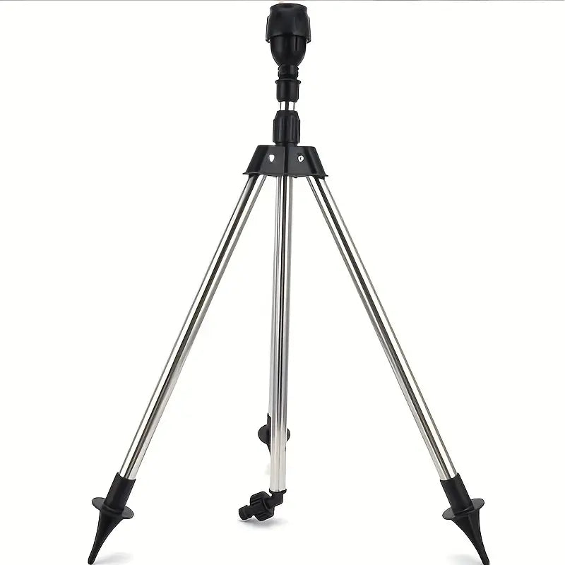 360 Rotary Irrigation Sprinkler Set with Tripod Telescopic Support-0