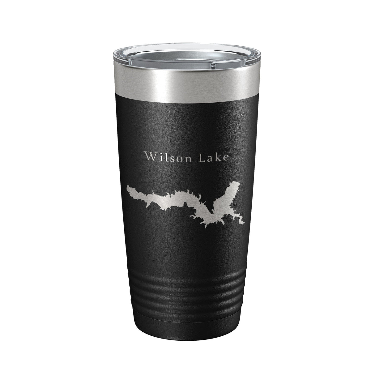Wilson Lake Map Tumbler Travel Mug Insulated Laser Engraved Coffee Cup Kansas 20 oz-5