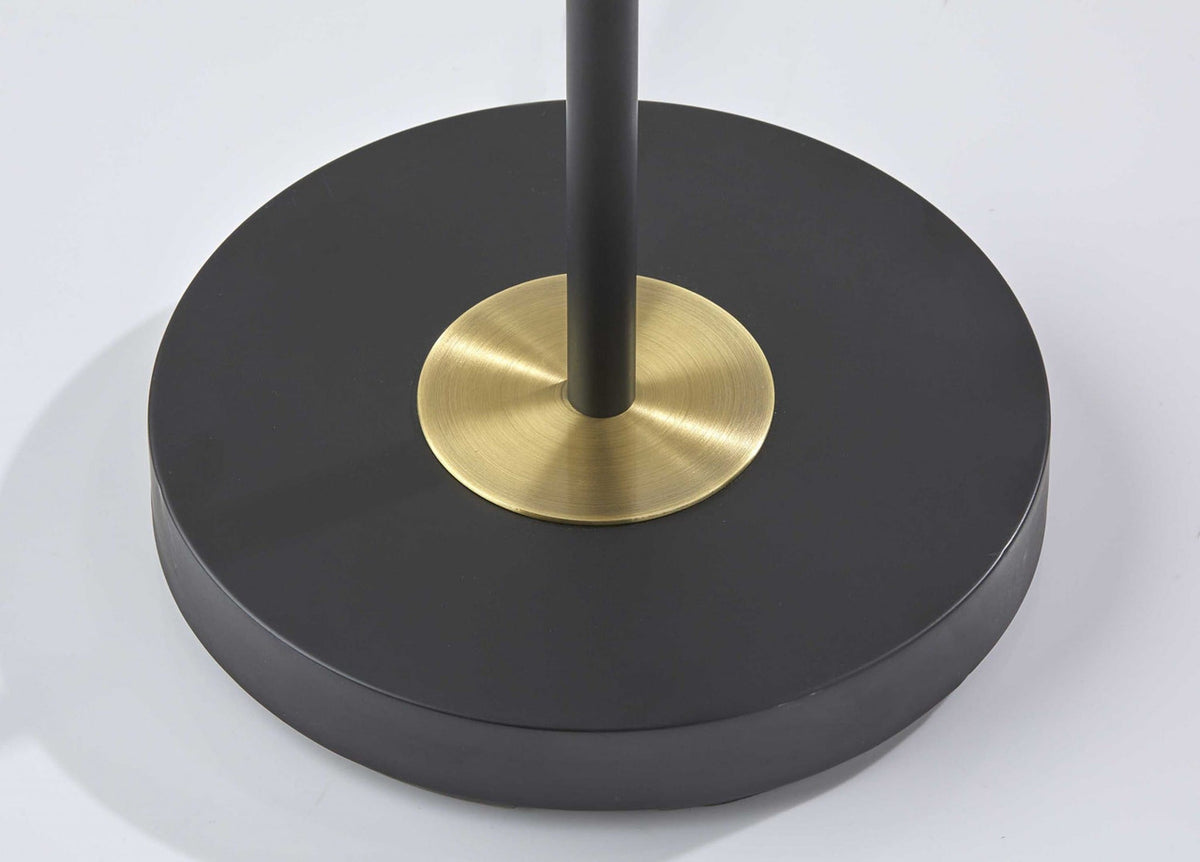 13.5"  X 13.5"  X 68" Black Metal Led Torchiere-0