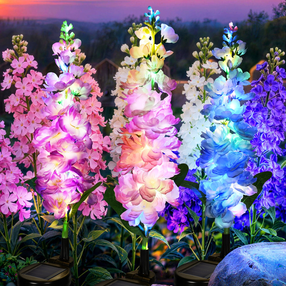 GIGALUMI Delphinium Solar Lights-0