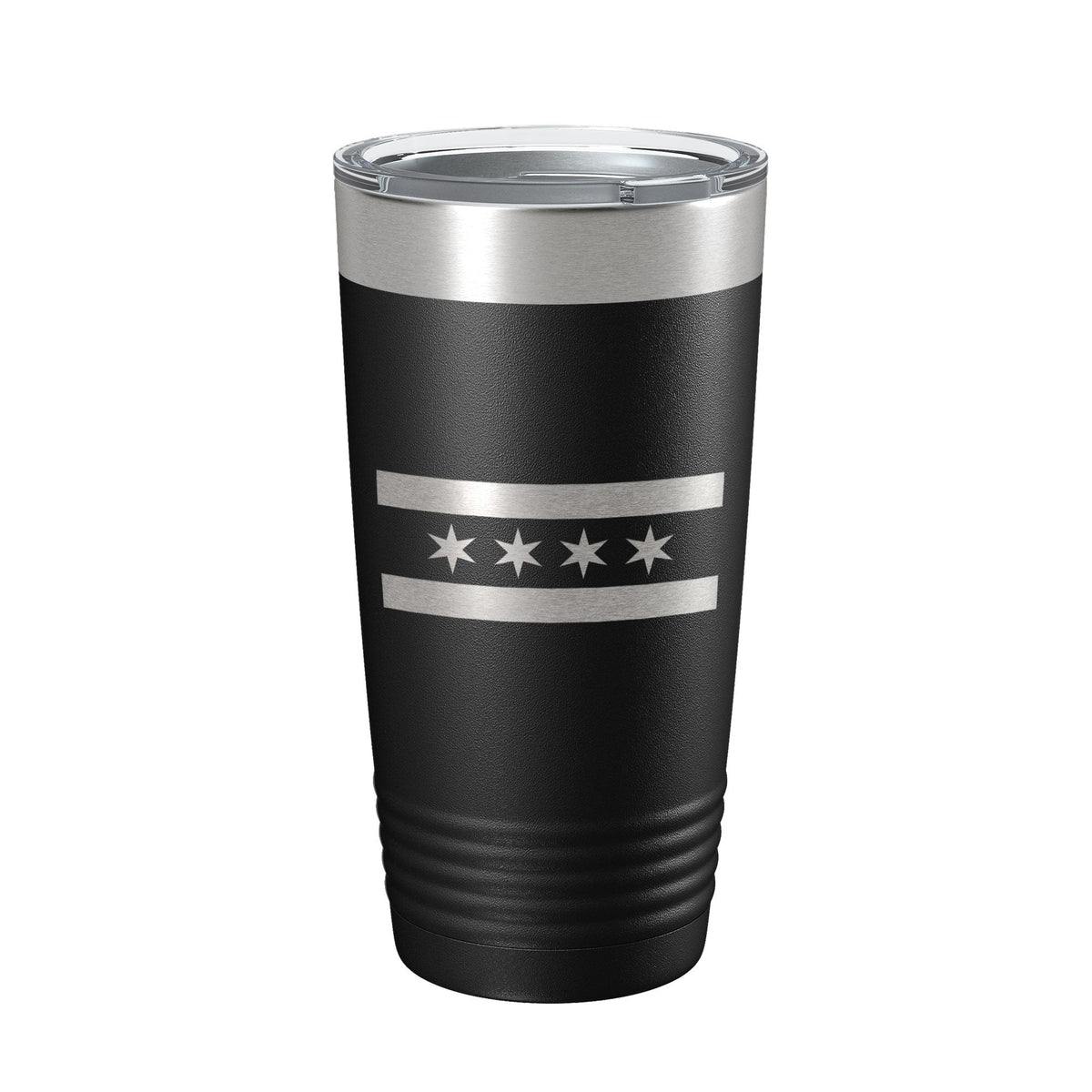 Chicago IL Flag Tumbler Chitown Travel Mug Gift Insulated Laser Engraved Coffee Cup 20 oz-5