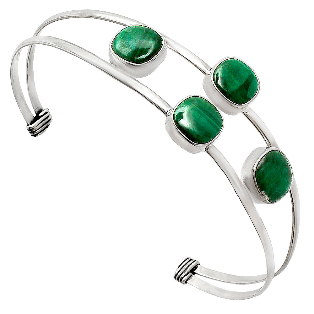 Premium Quality Malachite Eye Cuff Bangle Bracelet B-1047 41-EB10439-1
